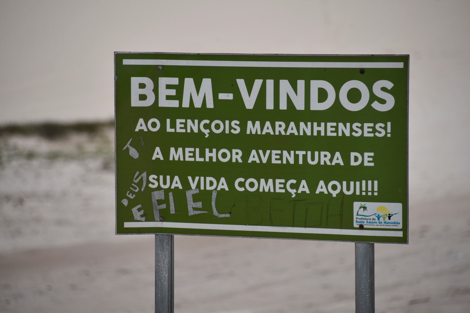 Lencois Maranhenses Placa em Santo Amaro @ZeCarneiroNeto e Xplorar.jpg